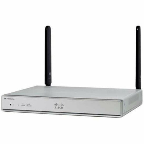 Cisco C1131-8PLTEPW Wi-Fi 6 IEEE 802.11ax Ethernet, Cellular Wireless Router - Refurbished - 5G - LTE - 8 x Network Port - 2 x Broadband Port - USB - PoE Ports - Gigabit Ethernet