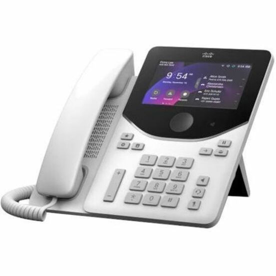 Cisco 9871 IP Phone - Cordless - Desktop - First Light - VoIP - 5" LCD - 2 x Network (RJ-45) - PoE Ports