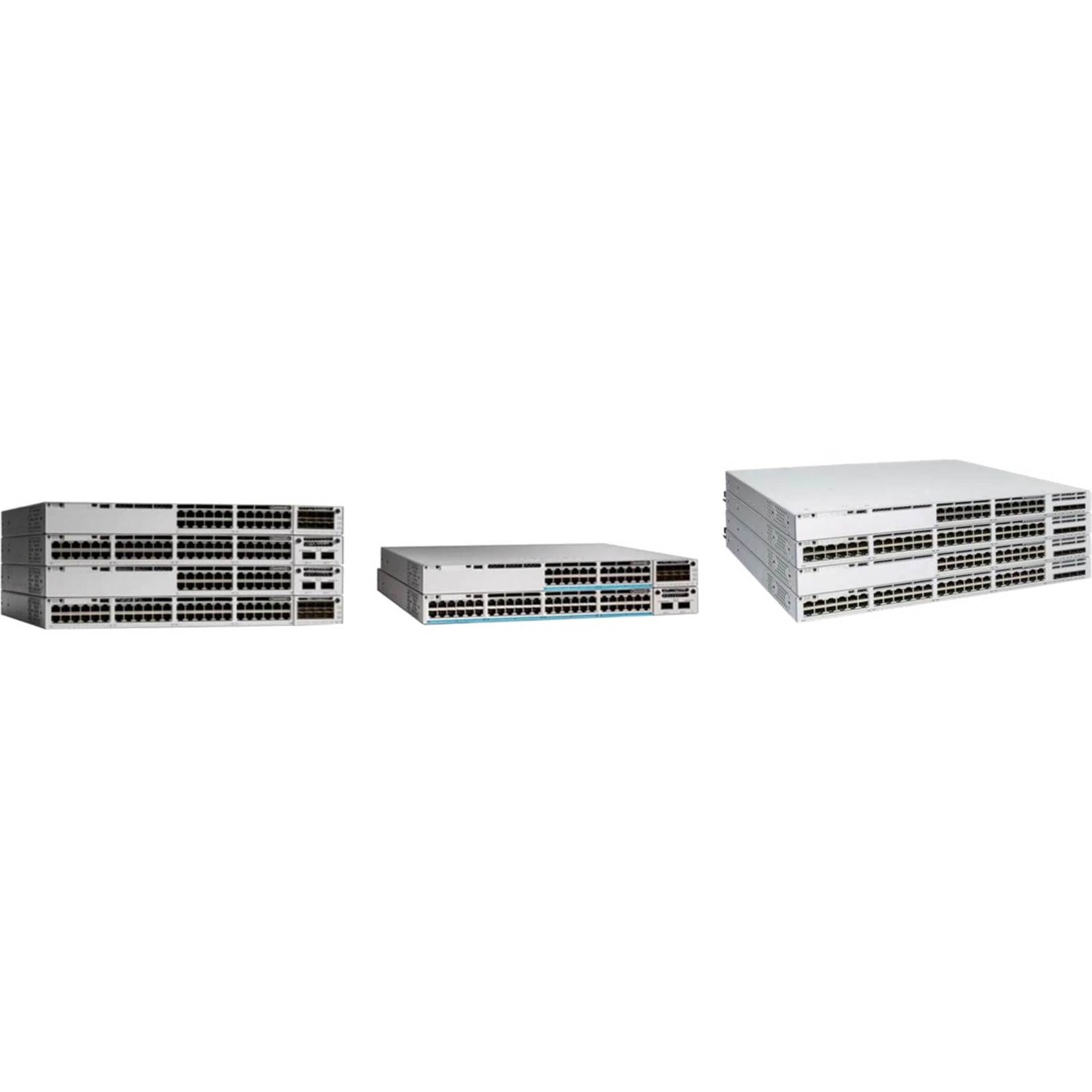 Cisco Catalyst C9300-48U Ethernet Switch - 48 Ports - Manageable - Gigabit Ethernet, 10 Gigabit Ethernet - 1000Base-T, 10GBase-X - Refurbished - 3 Layer Supported - Modular - 1100 W Power Consumption 