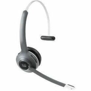 Cisco 561 Headset - Mono - Wireless - Bluetooth - Over-the-head, On-ear - Monaural - Supra-aural - Uni-directional, Electret Condenser Microphone - Noise Canceling