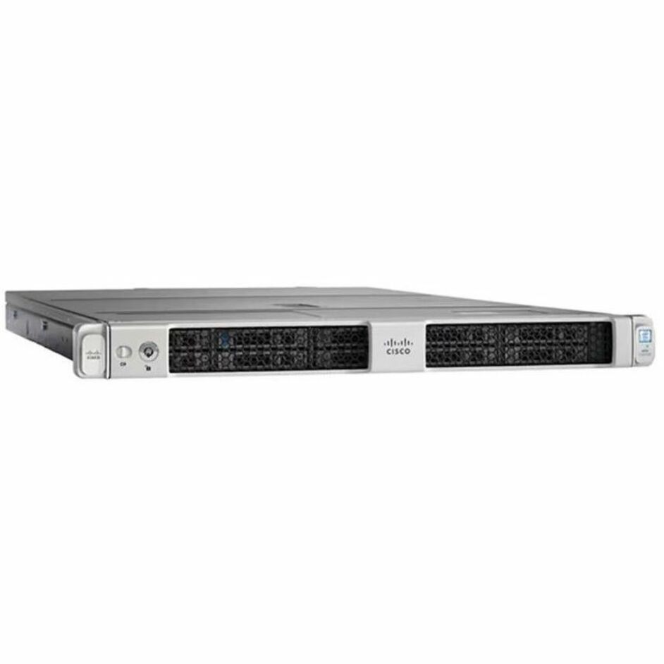 Cisco C220 M5 1U Rack Server - 1 x Intel Xeon Silver 4210R 2.40 GHz - 32 GB RAM - 1.92 TB SSD - (4 x 480GB) SSD Configuration - 12Gb/s SAS Controller - Refurbished - Intel C621 Chip - 2 Processor Supp