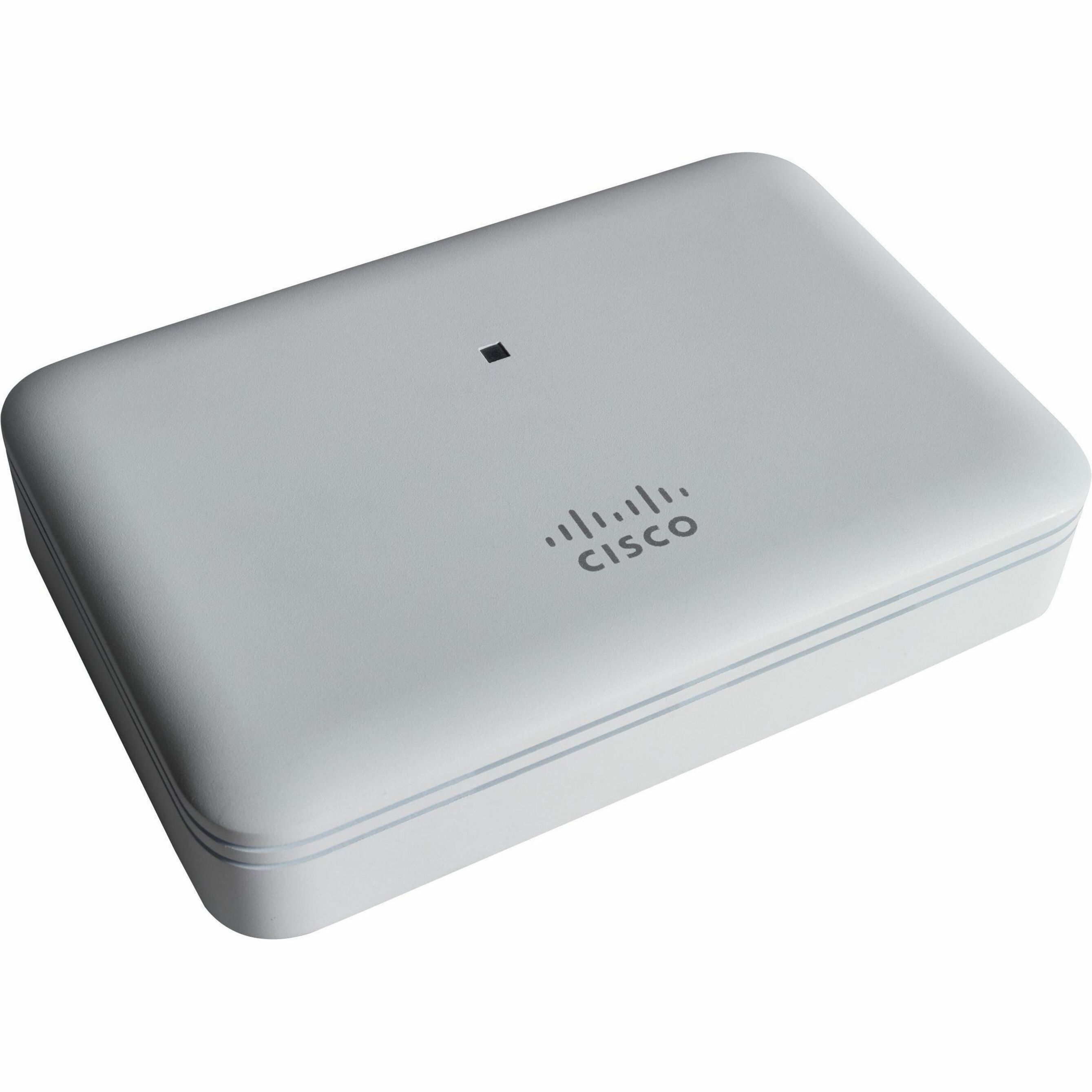 Cisco Aironet 1815t Dual Band Wi-Fi 5 IEEE 802.11ac 866.70 Mbit/s Wireless Access Point - 5 GHz, 2.40 GHz - MIMO Technology - 4 x Network (RJ-45) - Gigabit Ethernet - PoE Ports - Wall Mountable, Deskt