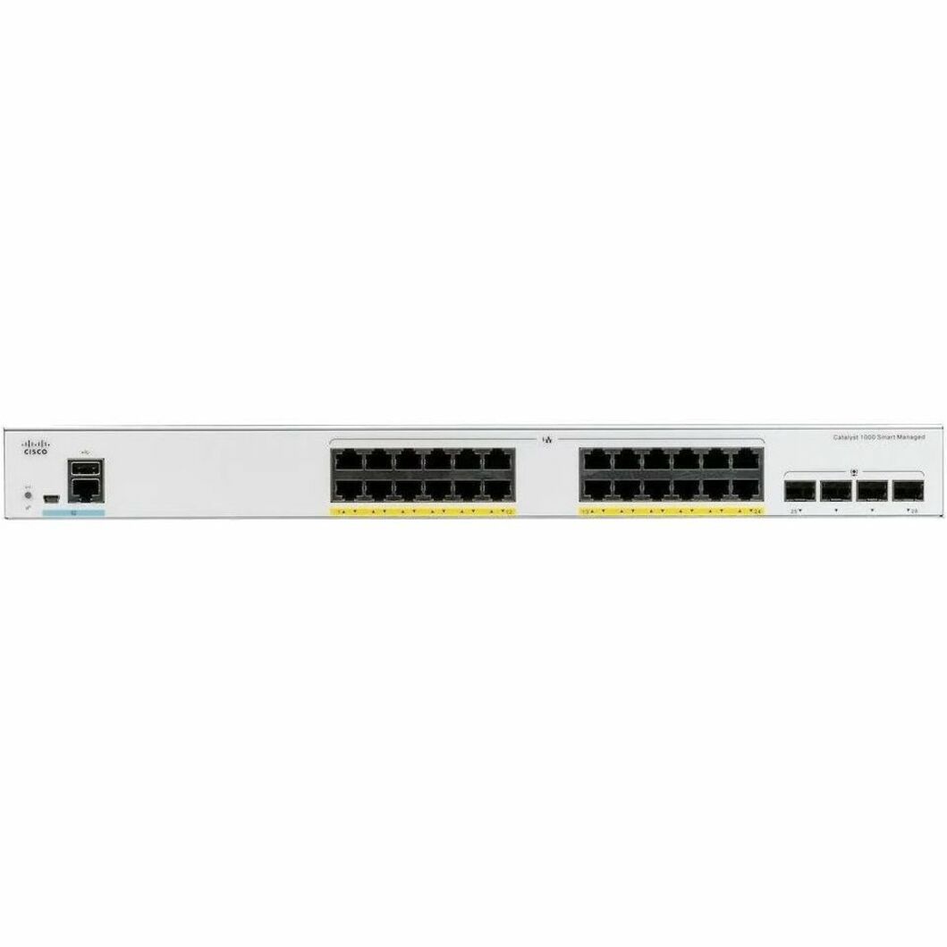 Cisco C1109-4PLTE2PW IEEE 802.11ac 2 SIM Cellular Modem/Wireless Router - Refurbished - 5G - LTE Advanced - 4 x Antenna(4 x External) - 4 x Network Port - 1 x Broadband Port - USB - Gigabit Ethernet -