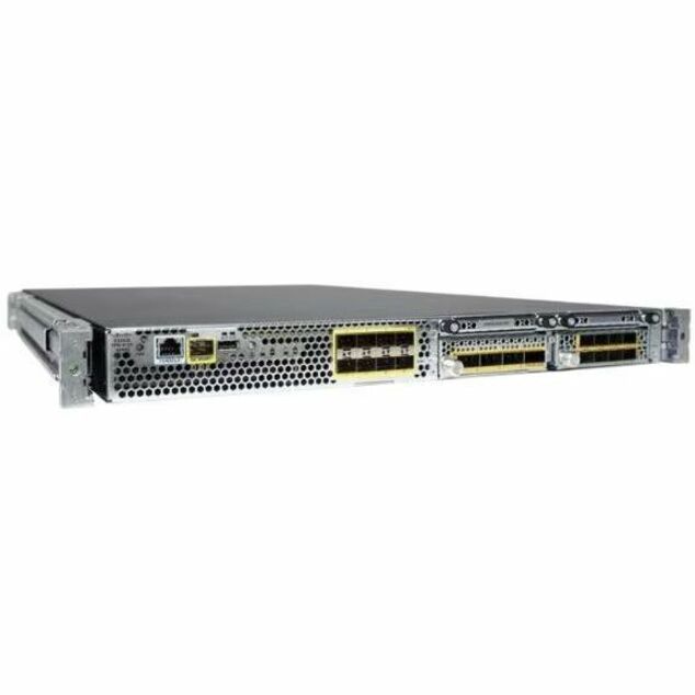 Cisco Firepower 4145 Security Appliance - 10GBase-X - 10 Gigabit Ethernet - 53 Gbit/s Firewall Throughput - 10 Total Expansion Slots - 50 Hz, 60 Hz - 1U - Rack-mountable, Rail-mountable