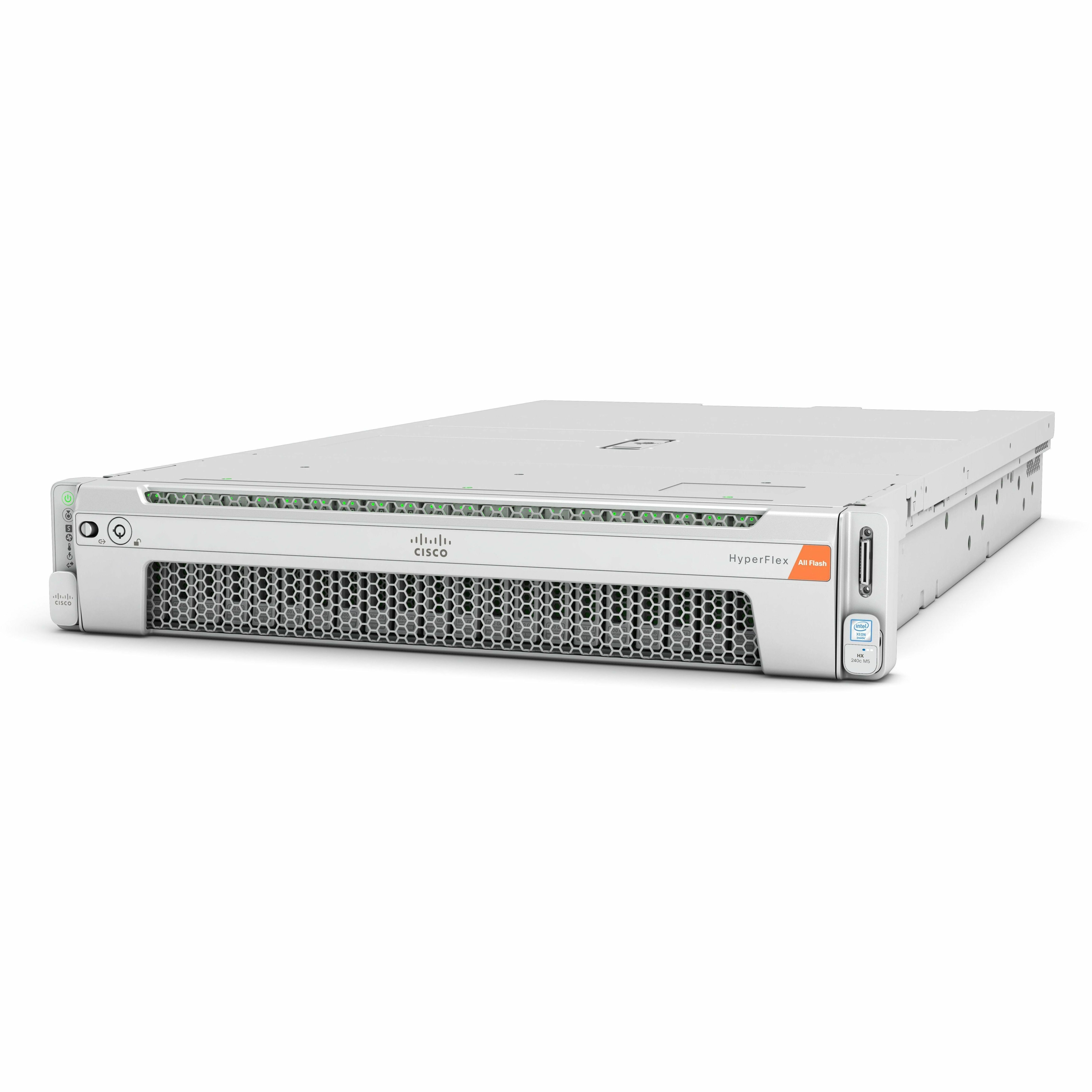 Cisco HyperFlex Server Barebone System - Refurbished - 2U Rack-mountable - 2 x Processor Support - Intel C621 Chip - 3 TB DDR4 SDRAM DDR4-2933/PC4-23466 Maximum RAM Support - 24 Total Memory Slots - 1