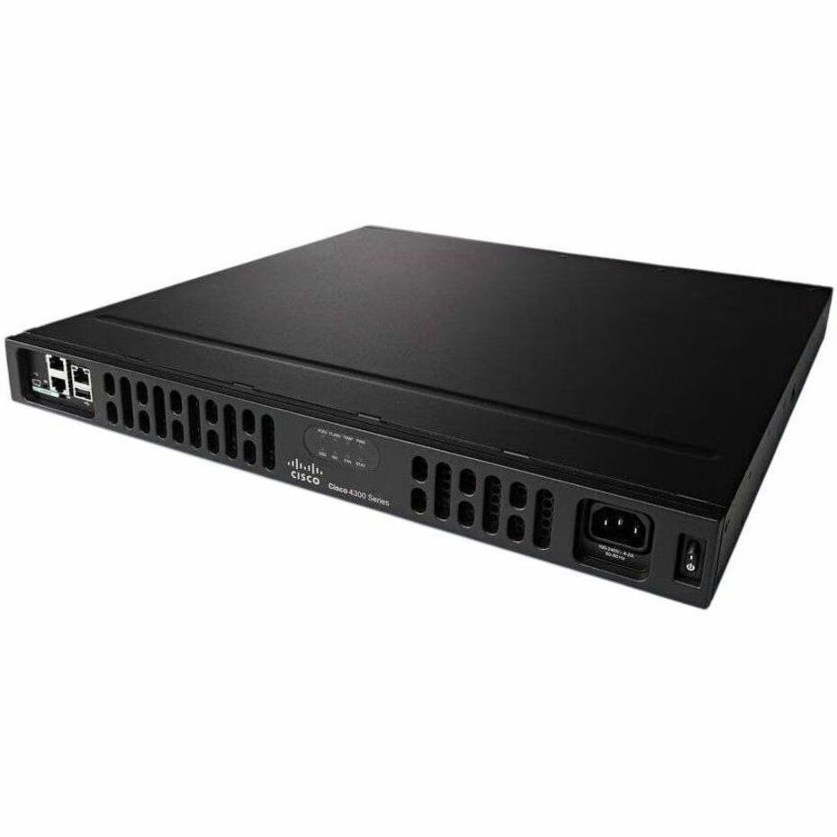 Cisco 4331 Router - Refurbished - 3 Ports - Management Port - 6 - Gigabit Ethernet - 1U - Desktop, Rack-mountable, Wall Mountable - 90 Day
