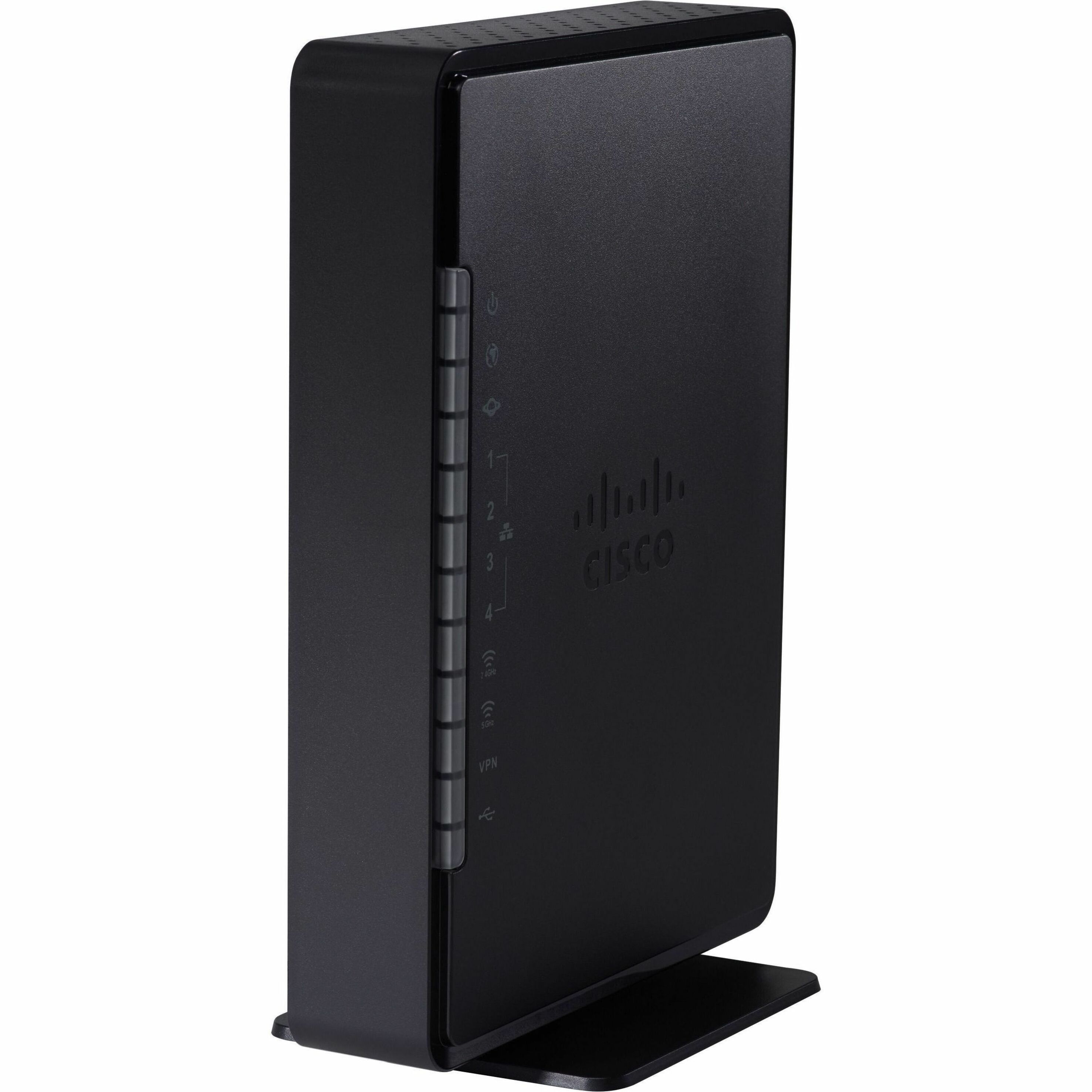 Cisco RV134W Wi-Fi 5 IEEE 802.11ac VDSL2, Ethernet Wireless Router - Refurbished - Dual Band - 2.40 GHz ISM Band - 5 GHz UNII Band - 4 x Antenna(4 x Internal) - 93.75 MB/s Wireless Speed - 4 x Network