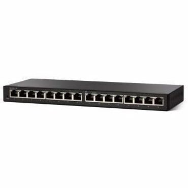 Cisco SG95-16 Ethernet Switch - 16 Ports - Gigabit Ethernet - 10/100/1000Base-T - Remanufactured - 2 Layer Supported - Twisted Pair - Desktop, Rack-mountable, Wall Mountable - Lifetime Limited Warrant