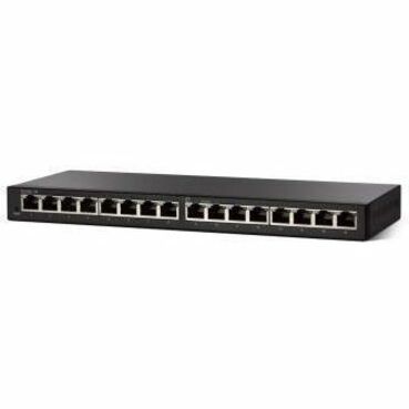 Cisco SG95-16 16-Port Gigabit Desktop Switch - 16 Ports - Gigabit Ethernet - 10/100/1000Base-TX - Remanufactured - 2 Layer Supported - Twisted Pair - Desktop - Lifetime Limited Warranty