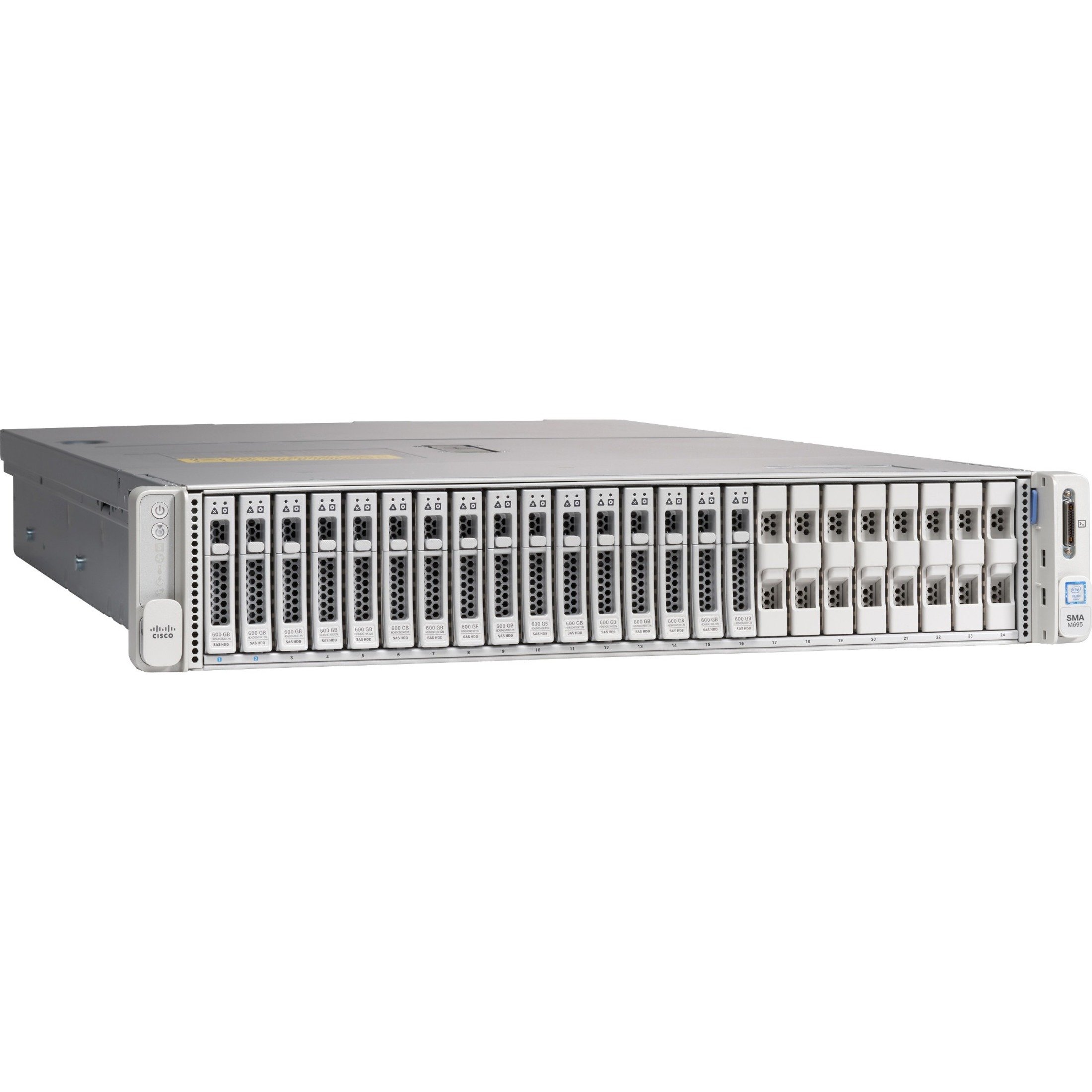 Cisco M695 Network Security/Firewall Appliance - Security Management - 6 Port - 10/100/1000Base-T - Gigabit Ethernet - 6 x RJ-45 - 2U - Rack-mountable