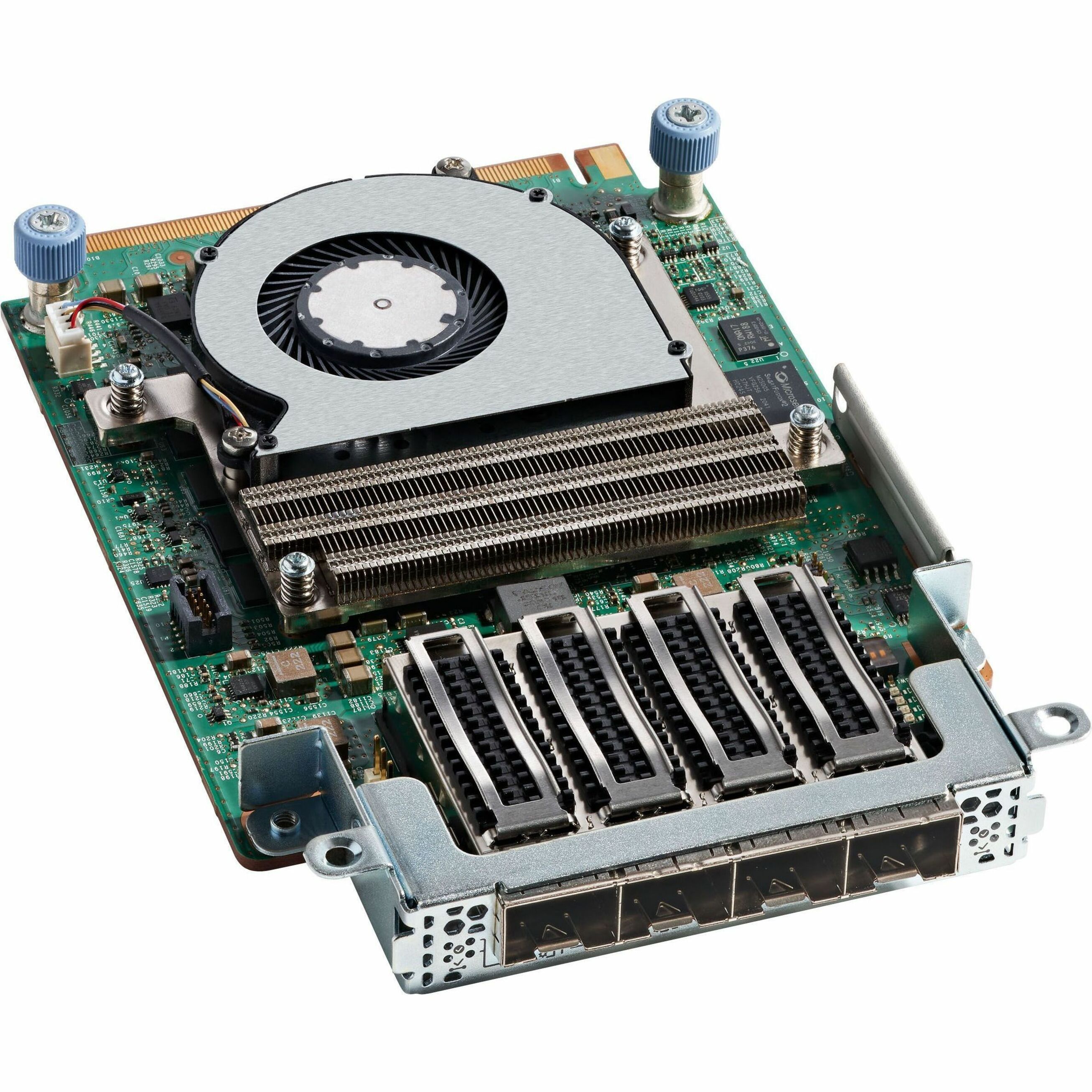Cisco 15428 50Gigabit Ethernet Card - PCI Express 4.0 x16 - 4 Port(s) - Optical Fiber - 50GBase-X - SFP+, SFP28, SFP56 - Plug-in Card