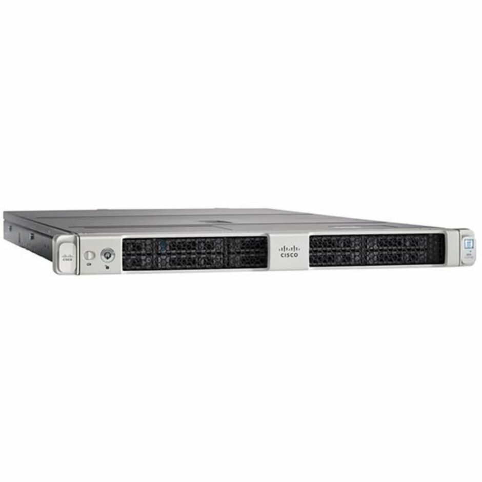 Cisco C220 M5 1U Rack Server - 1 x Intel Xeon Bronze 3106 1.70 GHz - 16 GB RAM - 12Gb/s SAS Controller - Refurbished - Intel C621 Chip - 2 Processor Support - 3 TB RAM Support - DDR4 SDRAM - Matrox Up