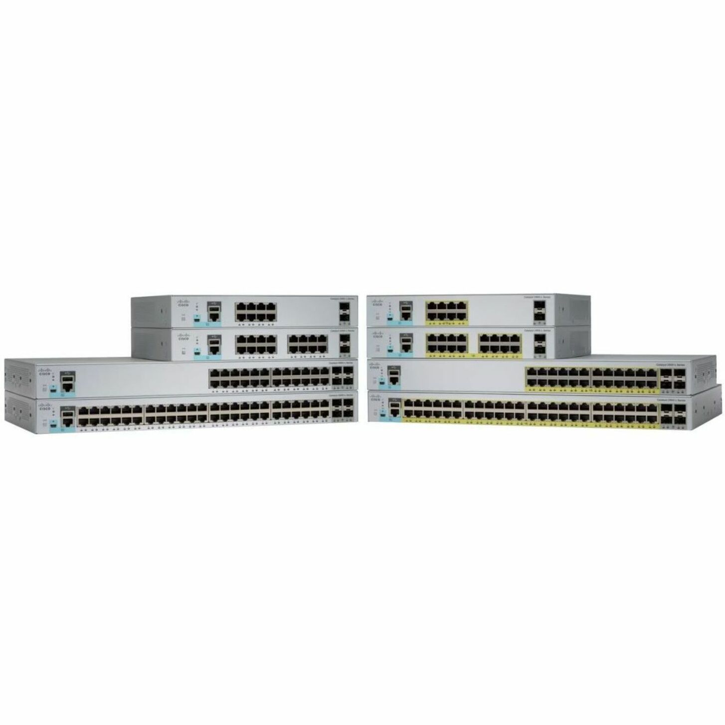 Cisco Catalyst 2960-L Ethernet Switch - 16 Ports - Gigabit Ethernet - 1000Base-T, 1000Base-X - Refurbished - 2 Layer Supported - 2 SFP Slots - Twisted Pair, Optical Fiber - Lifetime Limited Warranty