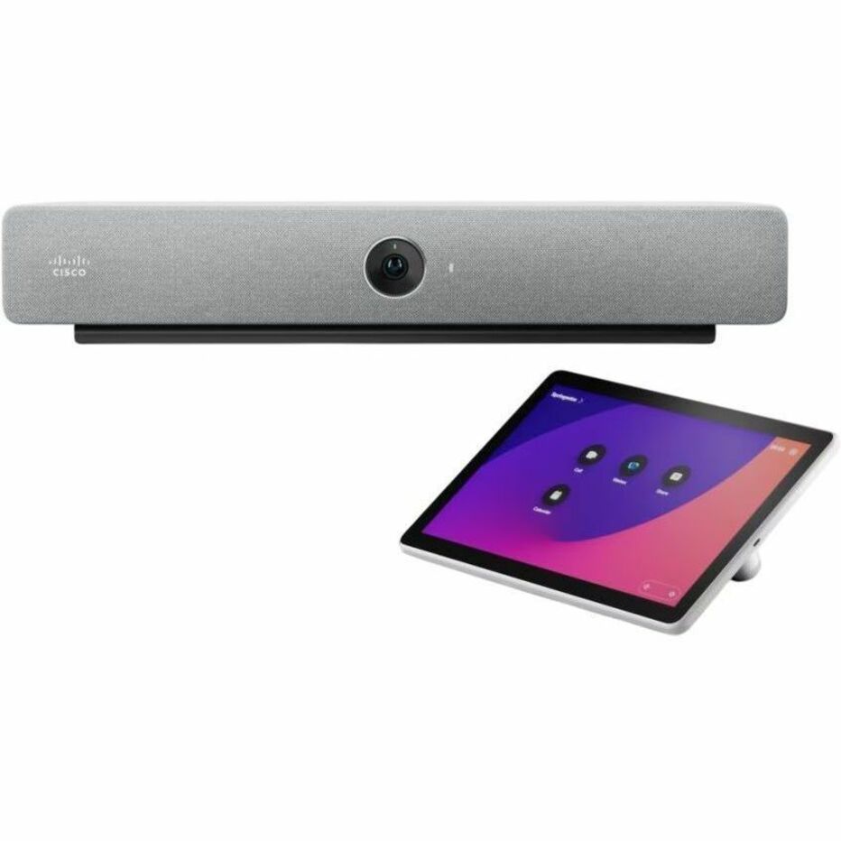 Cisco Webex Room Bar Video Conference Equipment - For Video Conferencing, Meeting Room, Presentation, Audio Conferencing, Collaboration Space, Huddle Space - Small Room Size Supported - CMOS - 3840 x 