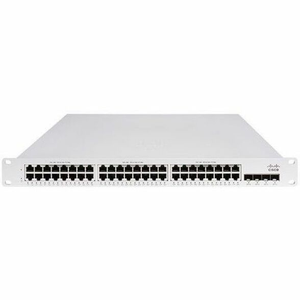Meraki MS150-48MP-4X Ethernet Switch - 48 Ports - Manageable - Gigabit Ethernet, 5 Gigabit Ethernet, 10 Gigabit Ethernet - 10/100/1000Base-T, 5GBase-T, 10GBase-X - 3 Layer Supported - 740 W PoE Budget