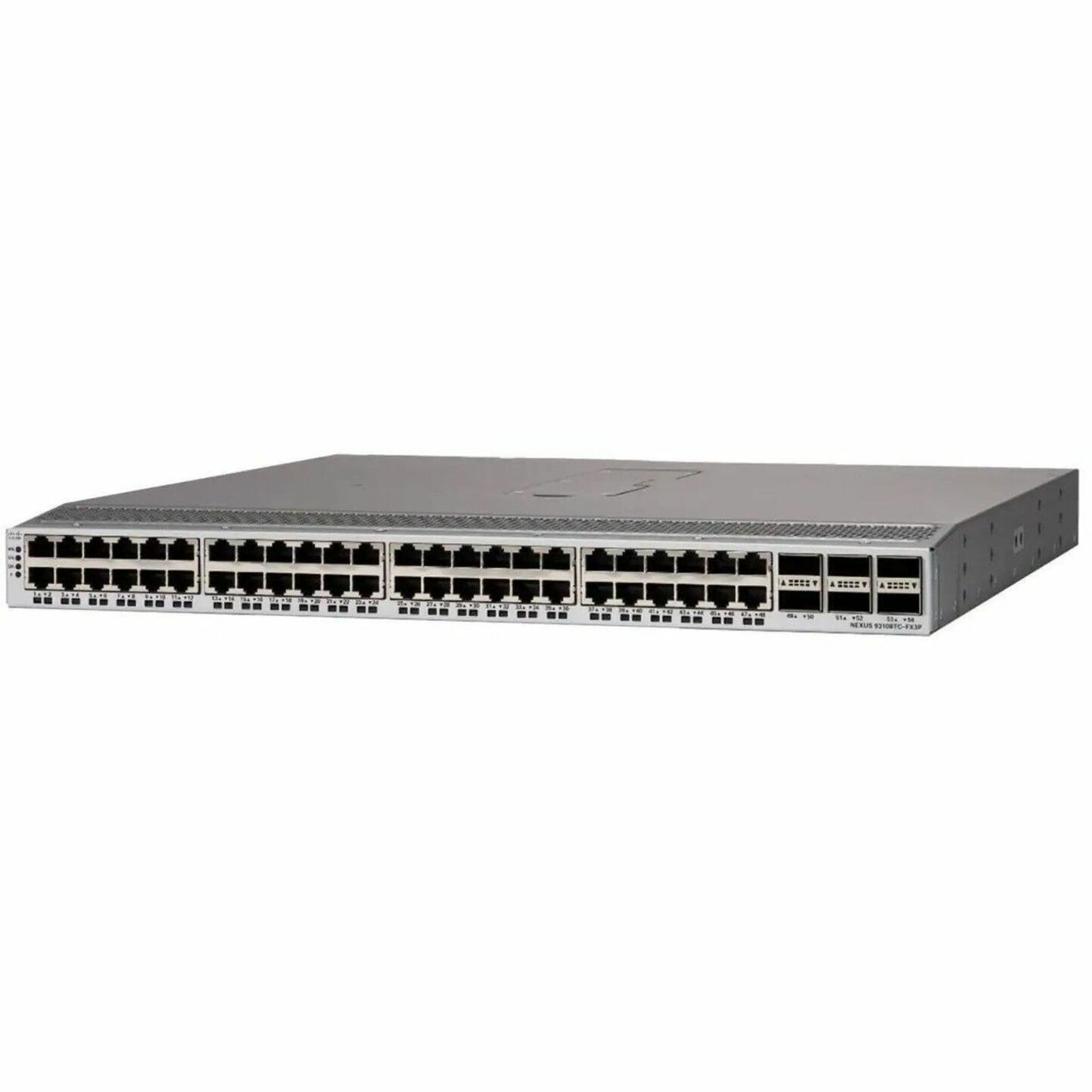 Cisco Nexus 9000 fixed with 24p 100M/1/10G BASE-T and 6p 40G/100G QSFP28 - 24 Ports - Manageable - 10 Gigabit Ethernet, 100 Gigabit Ethernet - 10GBase-T, 100GBase-X - Refurbished - 3 Layer Supported -