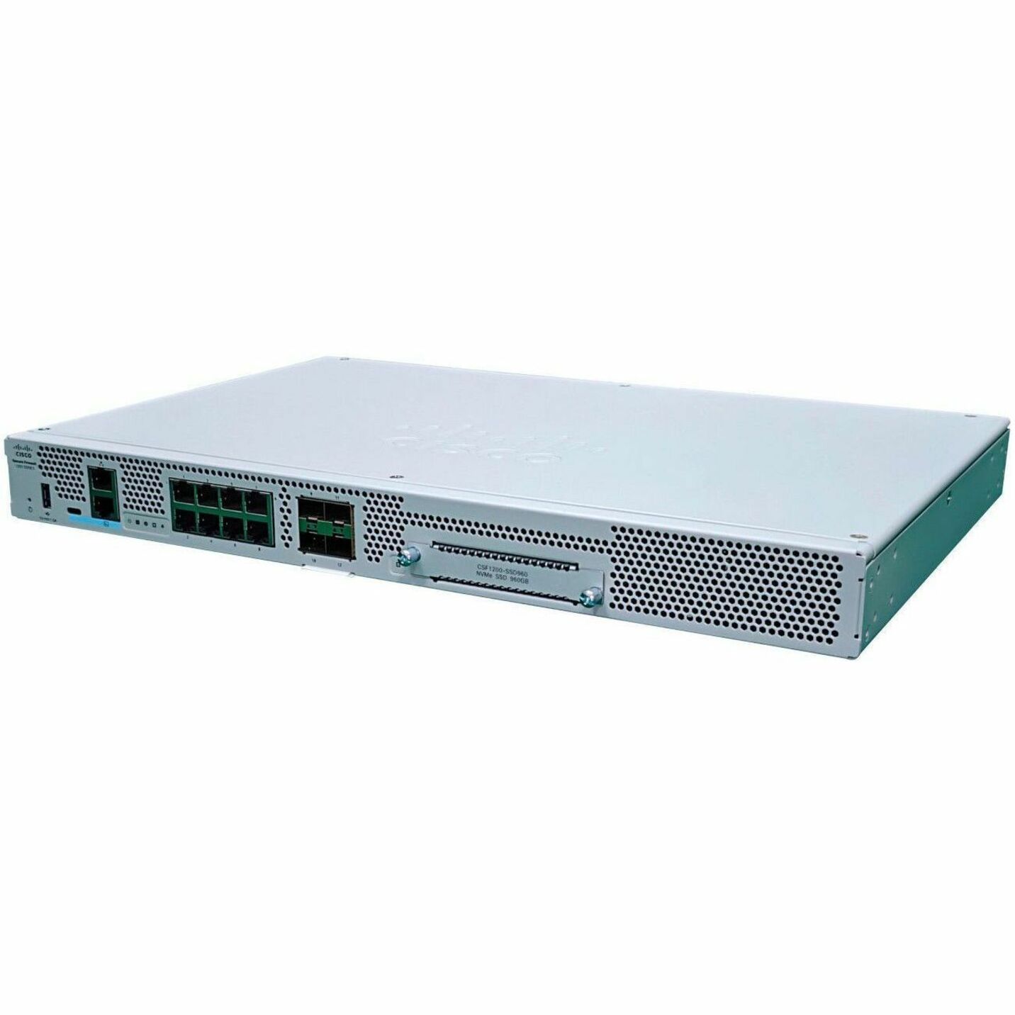Cisco Secure Firewall 1230 security appliance with Threat Defense software - Centralized Management - 8 Port - 1000Base-T, 10GBase-X, 1000Base-X - 10 Gigabit Ethernet - 13 Gbit/s Firewall Throughput -