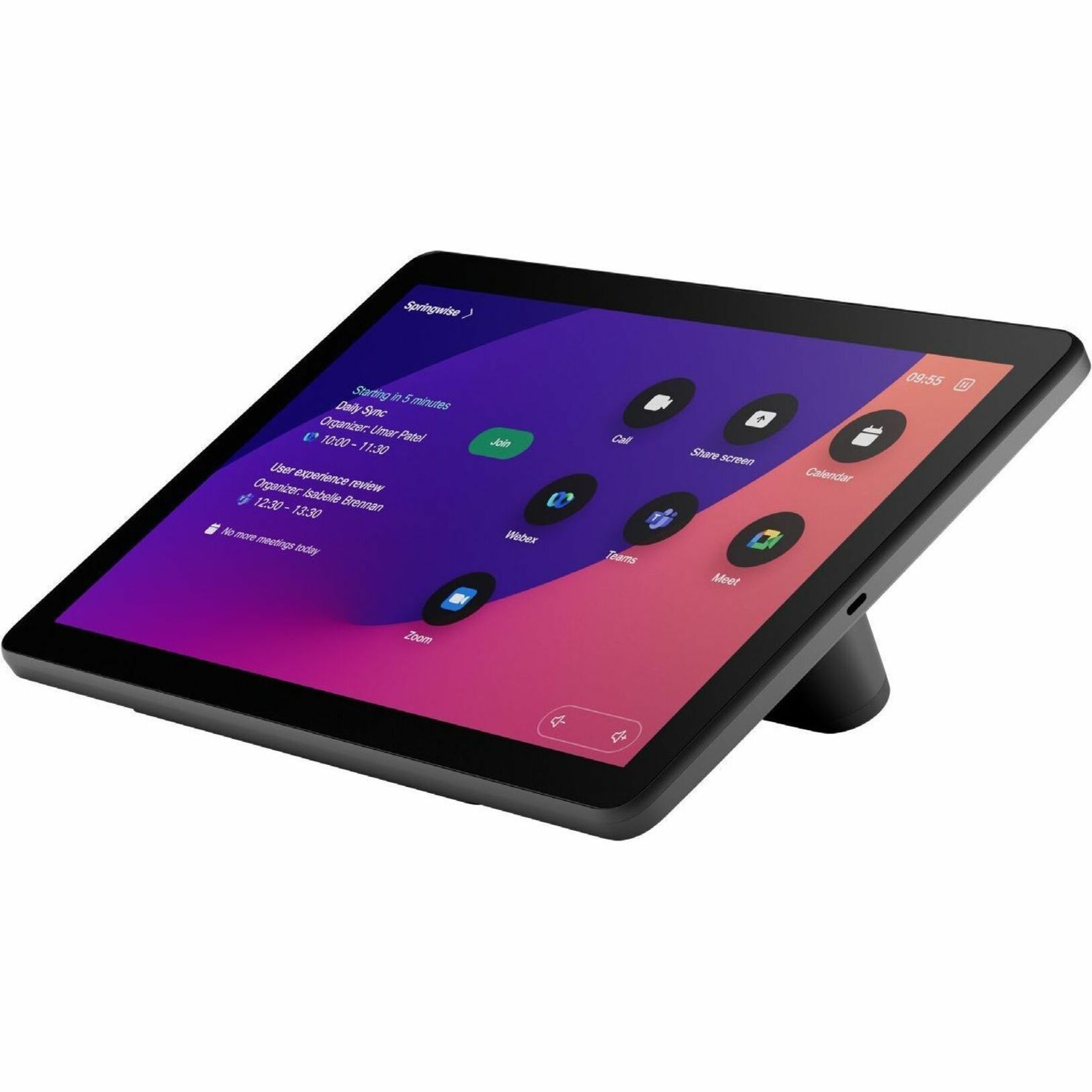 Cisco Room Navigator - Table-Stand (Carbon Black) - Table - Carbon Black - For Room Navigator