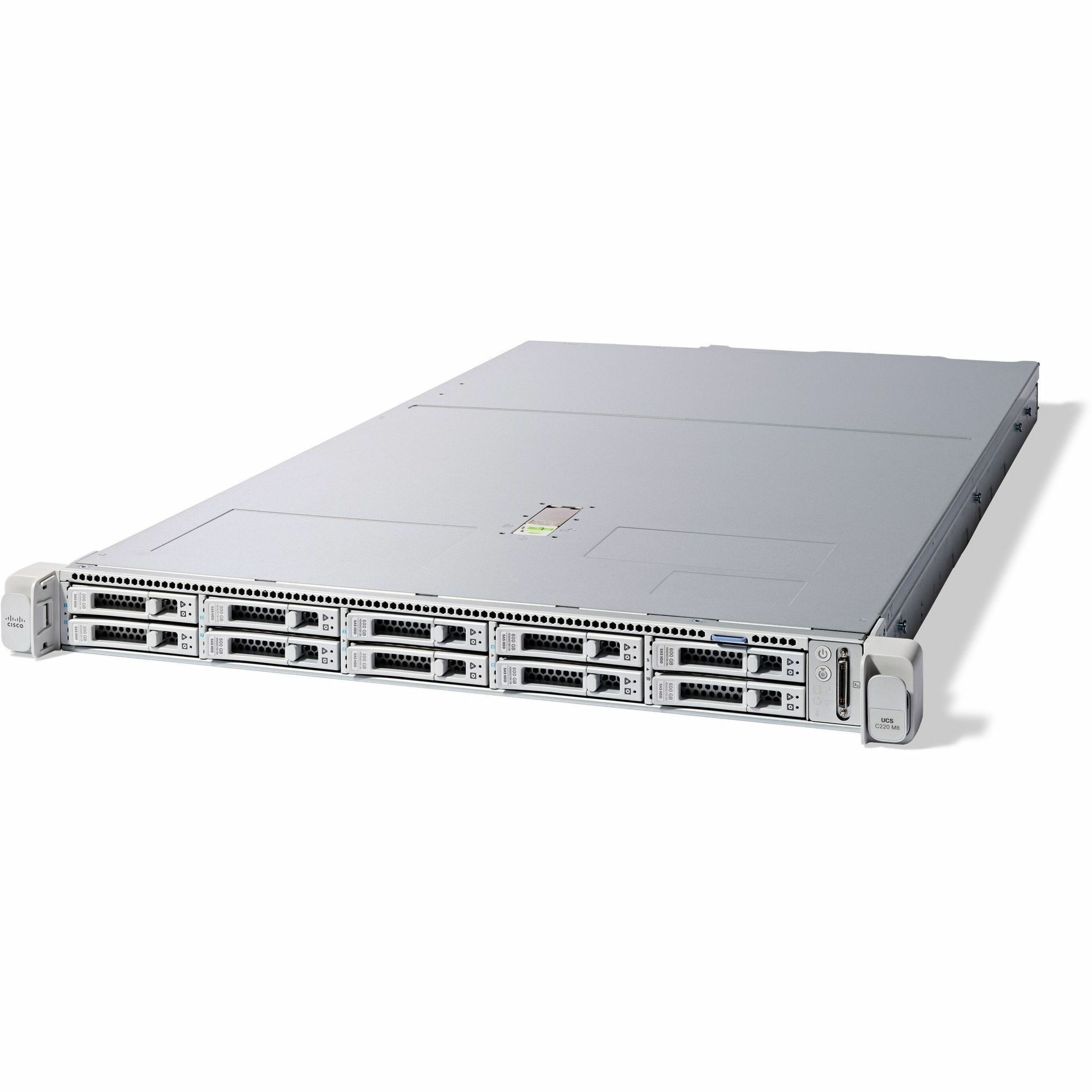 Cisco Barebone System - 1U Rack-mountable - 2 x Processor Support - Intel Chip - 4 TB DDR5 SDRAM DDR5-6400/PC5-51200 Maximum RAM Support - 32 Total Memory Slots - Serial ATA RAID Supported, Serial Att