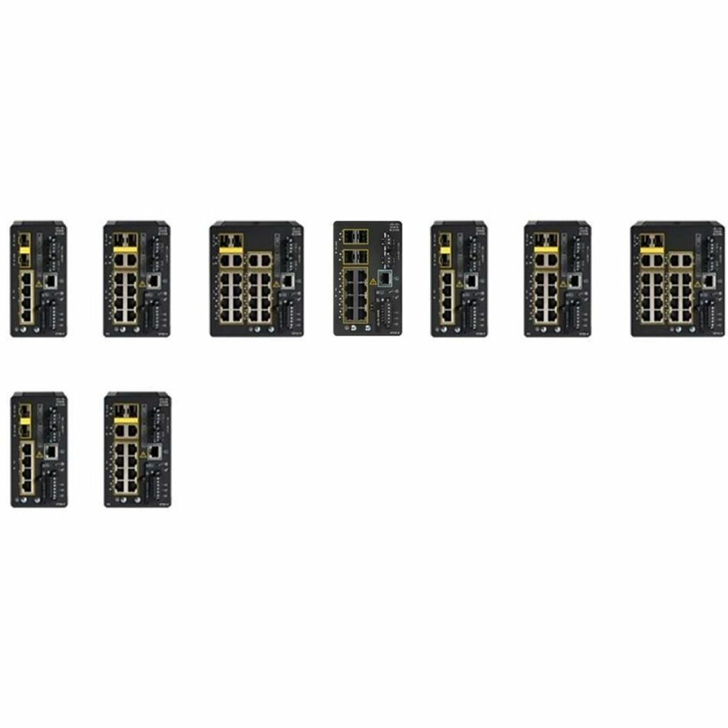 Cisco Catalyst IE3100 Rugged Ethernet Switch - 4 Ports - Manageable - Gigabit Ethernet - 10/100/1000Base-T, 1000Base-X - 3 Layer Supported - 2 SFP Slots - 22.50 W Power Consumption - 120 W PoE Budget 