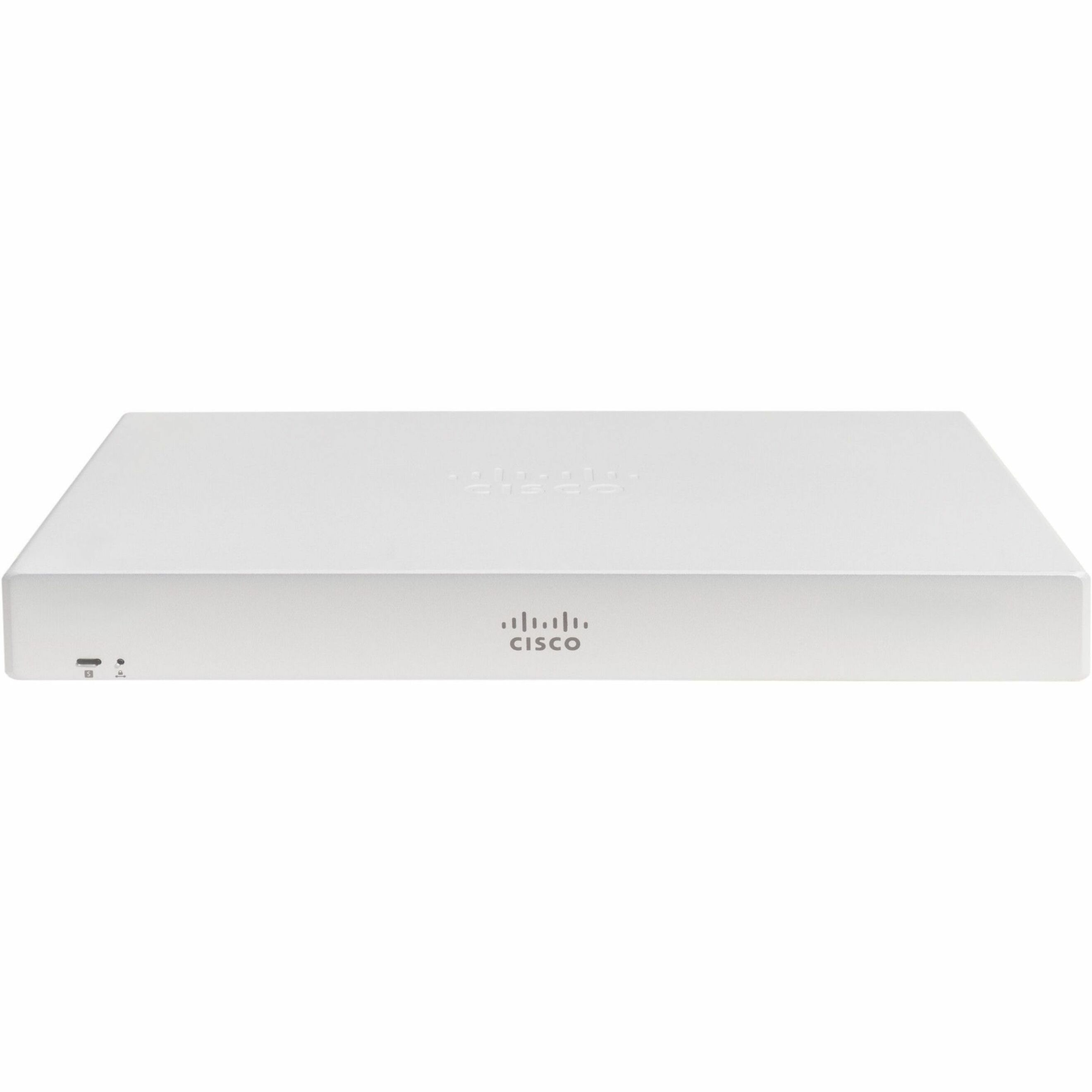 Cisco Secure Router 8100 C8161-G2 Router - 10 Ports - 8 RJ-45 Port(s) - 2 WAN Port(s) - Management Port - 2 SFP (mini-GBIC) Slots - 8 GB - Gigabit Ethernet - 1U - Rack-mountable - 2 Year