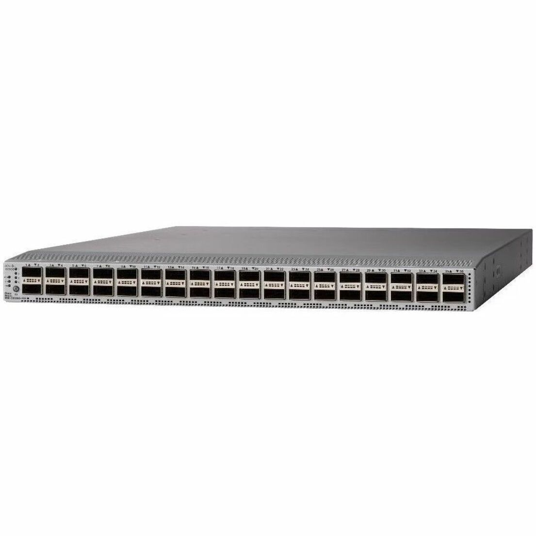 Cisco 9336C-SE1 Ethernet Switch - 100 Gigabit Ethernet - 100GBase-X - 3 Layer Supported - 450 W Power Consumption - Optical Fiber - 1U - Rack-mountable, Compact - 1 Year Limited Warranty