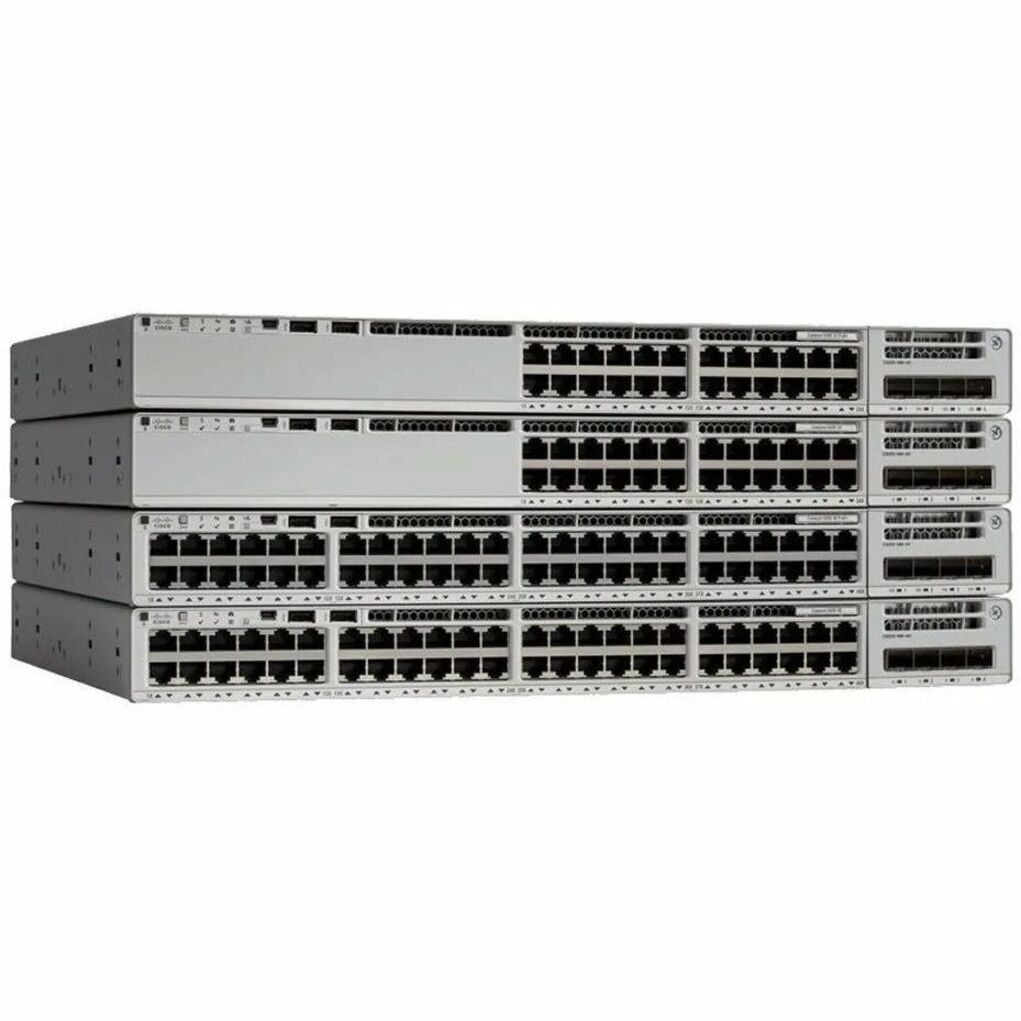 Cisco Meraki Catalyst C9200L-24P-4G-M Ethernet Switch - 24 Ports - Manageable - Gigabit Ethernet - 1000Base-T, 1000Base-X - 3 Layer Supported - 4 SFP Slots - 740 W PoE Budget - Twisted Pair - PoE Port