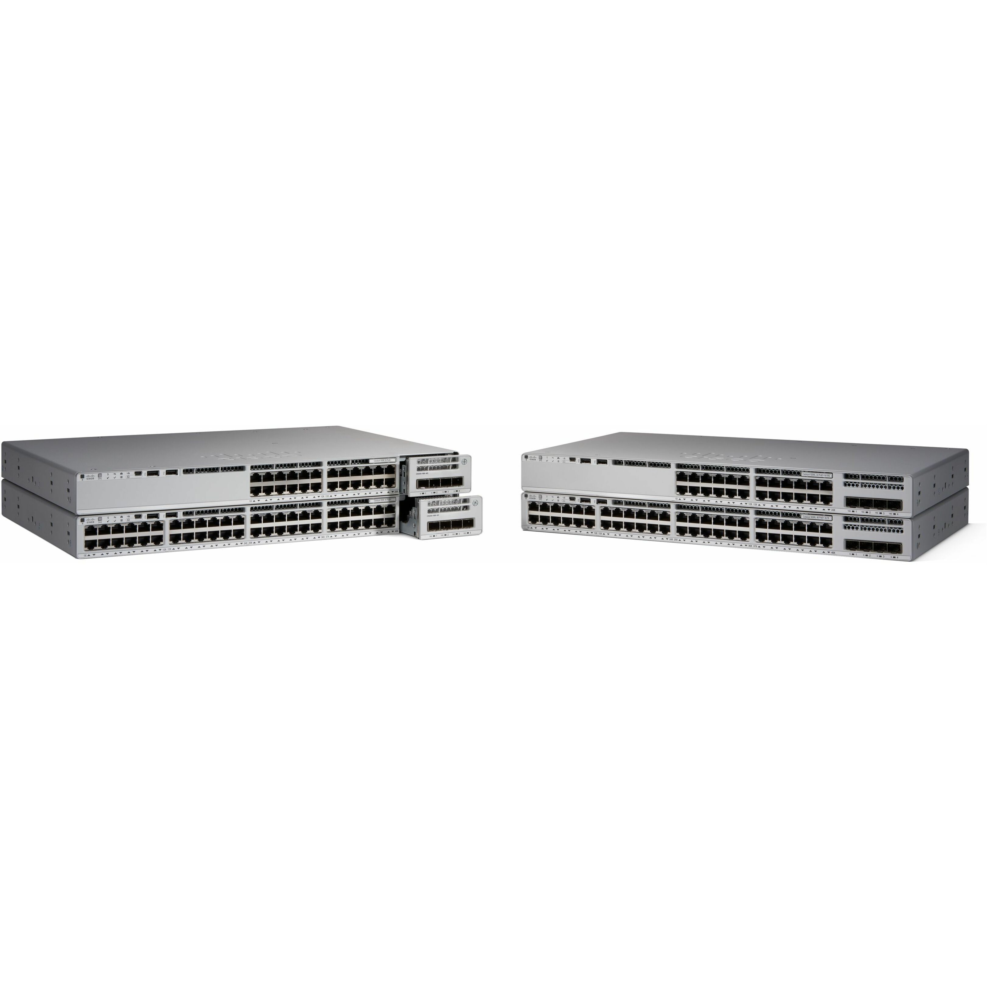 Cisco Meraki Catalyst C9200L-24PXG-2Y-M Ethernet Switch - 24 Ports - Manageable - Gigabit Ethernet, 2.5 Gigabit Ethernet, 5 Gigabit Ethernet, 10 Gigabit Ethernet, 25 Gigabit Ethernet - 1000Base-T, 100