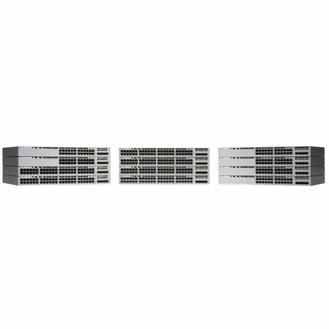 Cisco Meraki Catalyst C9200L-48PL-4X-M Ethernet Switch - 48 Ports - Manageable - Gigabit Ethernet, 10 Gigabit Ethernet - 1000Base-T, 1000Base-X, 10GBase-X - 3 Layer Supported - Twisted Pair, Optical F