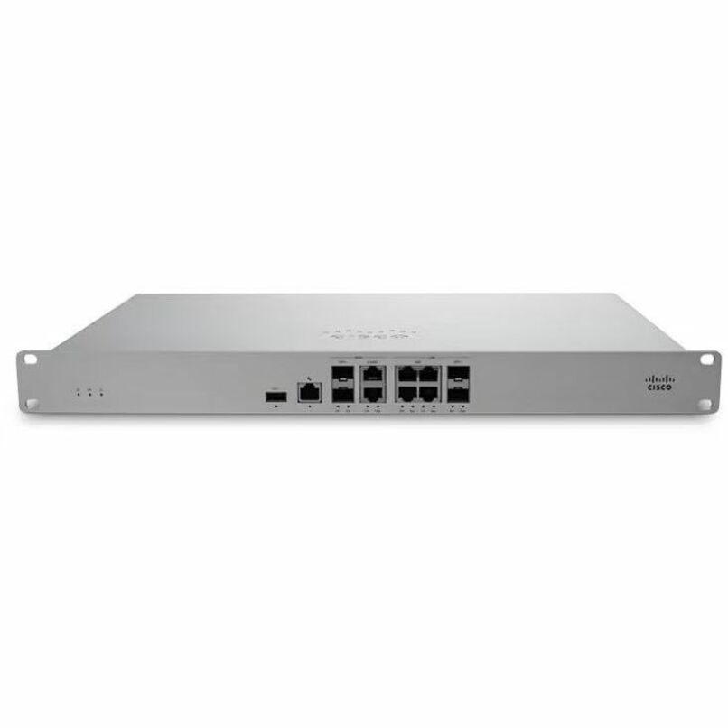 Cisco Meraki MX95 Network Security/Firewall Appliance - Intrusion Prevention - 6 Port - 10 Gigabit Ethernet, 2.5 Gigabit Ethernet, Gigabit Ethernet - 2 Gbit/s Firewall Throughput - 5 x RJ-45 - 4 Total