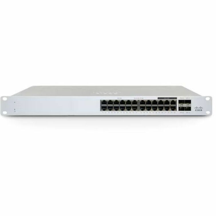 Cisco Meraki MS130-24X Ethernet Switch - 24 Ports - Manageable - Gigabit Ethernet, 2.5 Gigabit Ethernet - 1000Base-T, 1000Base-X, 2.5GBase-T - 2 Layer Supported - 421 W Power Consumption - 370 W PoE B