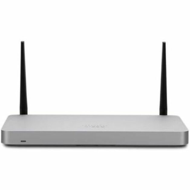 Cisco Meraki MX67C Network Security/Firewall Appliance - Intrusion Prevention - 6 Port - Gigabit Ethernet - 700 Mbit/s Firewall Throughput - 6 x RJ-45 - Desktop, Wall Mountable