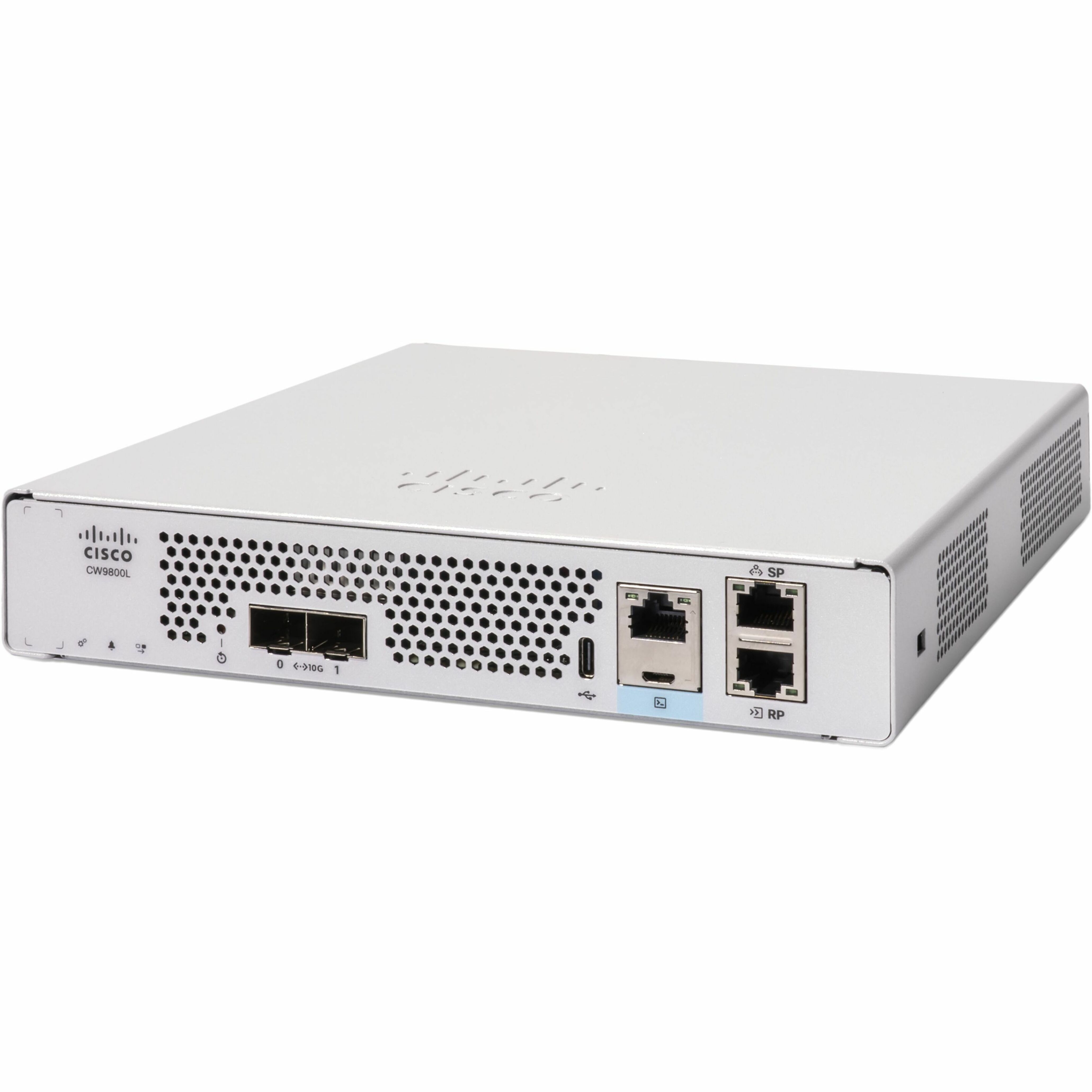 Cisco CW9800L Wi-Fi 7 IEEE 802.11a/b/g/n/ac/ax/be/e/d/h/k/r/u/w Wireless Controller - 10 Gigabit Ethernet, Gigabit Ethernet - Rack-mountable