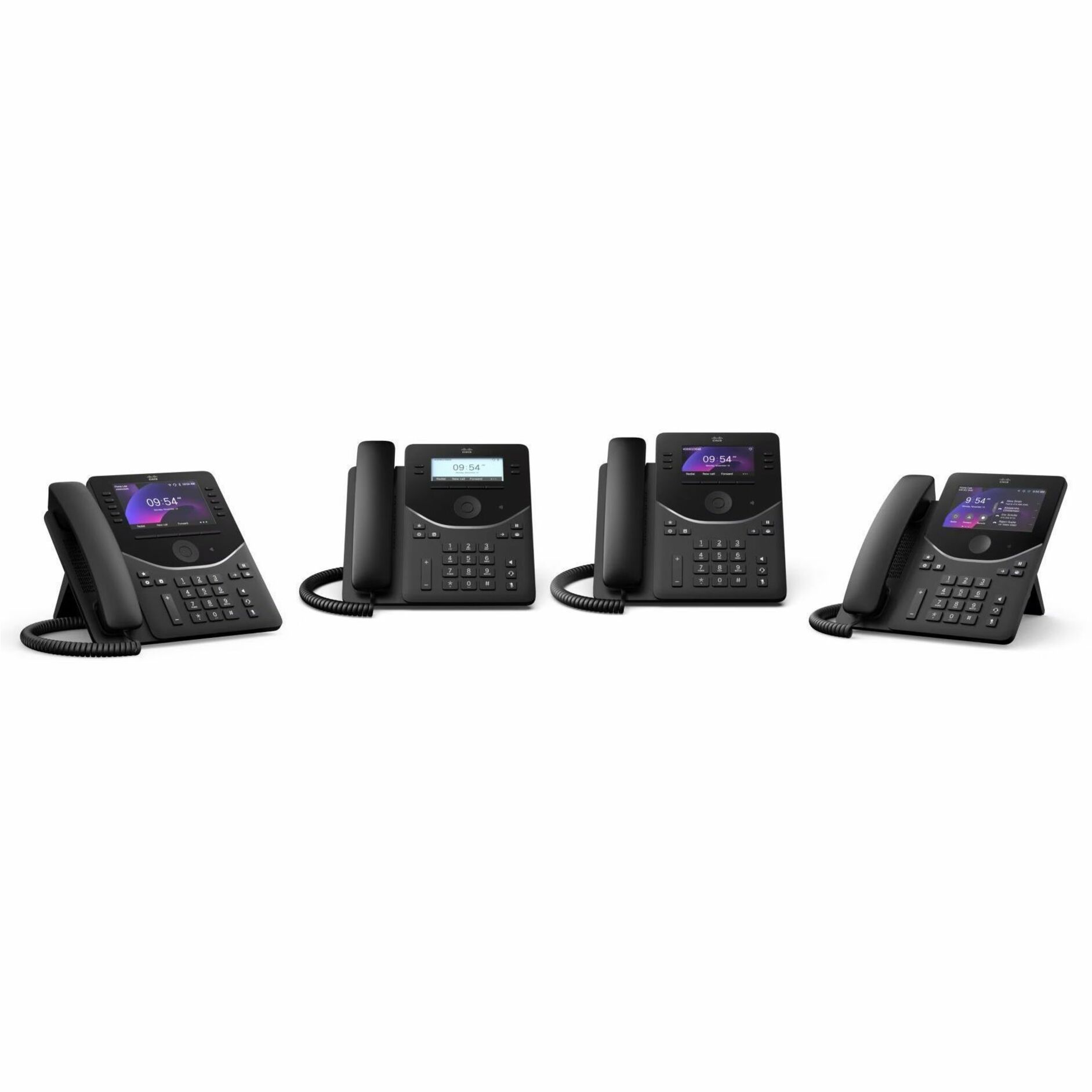 Cisco Webex 9811 IP Phone - Corded - Corded - Desktop, Wall Mountable - Carbon Black - 2 x Total Line - VoIP - 2.6" LCD - 2 x Network (RJ-45)