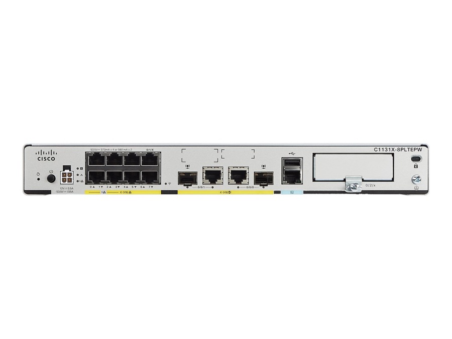 Cisco Catalyst (ISR) 1131-8PWB Wi-Fi 6 Integrated Services Router