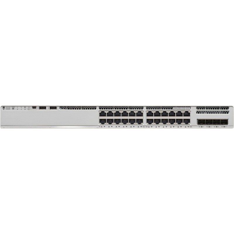 Cisco Catalyst 9200L 24-Port PoE+ Switch (C9200L-24P-4X-A)