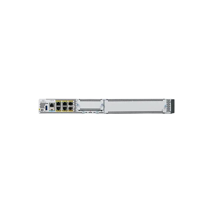 Cisco Catalyst 8300 Router - Refurbished - 4 Ports - Management Port - 5 - 10 Gigabit Ethernet - 1U - Rack-mountable - 1 Year