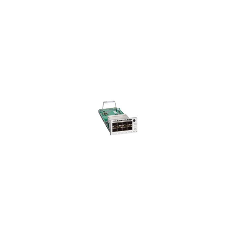 Cisco Catalyst 9300 Expansion Module - For Data Networking, Optical Network - 8 x 10GBase-X Network - Optical Fiber10 Gigabit Ethernet - 10GBase-X - 8 x Expansion Slots