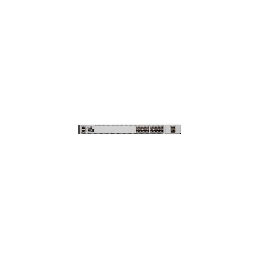 Cisco Catalyst 9500 16-Port 10G Switch, 8 x 10GE Network Module, NW Adv. License - Manageable - 3 Layer Supported - Modular - Optical Fiber - 1U - Rack-mountable