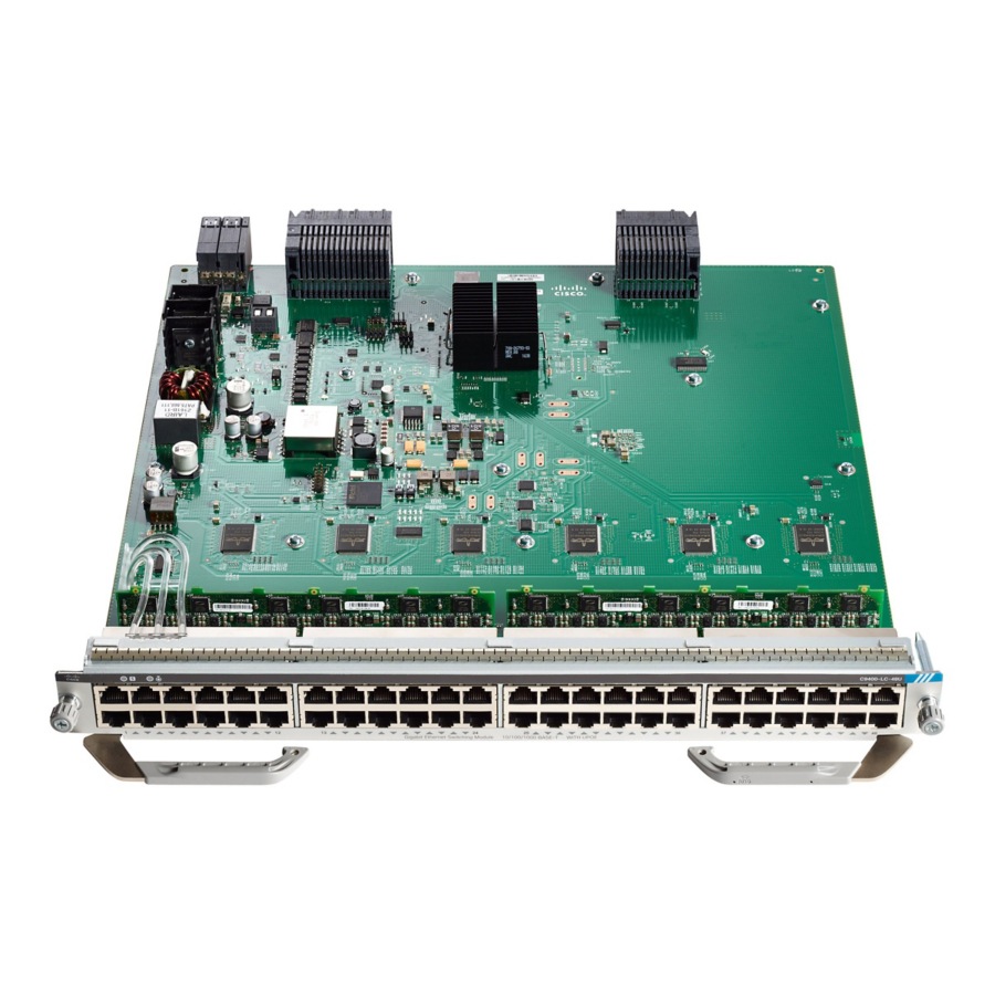 Cisco Switching Module - For Data Networking - 48 x 1000Base-T LAN - Twisted PairGigabit Ethernet - 1000Base-T - Plug-in Module - 2