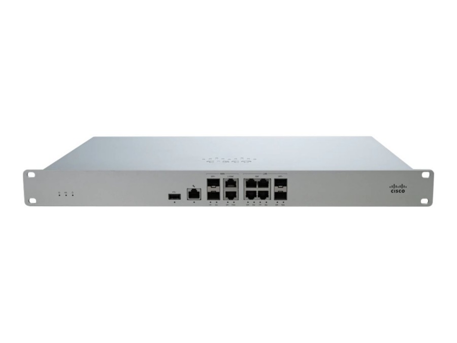 Cisco Meraki MX105 Security & SD-WAN Appliance