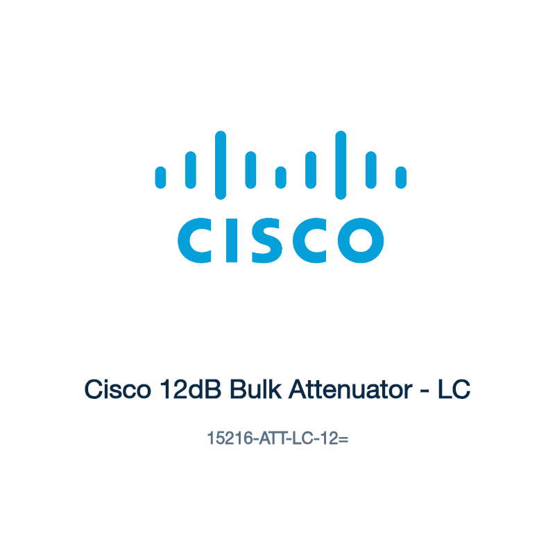15216-ATT-LC-12=: Cisco 12dB Bulk Attenuator