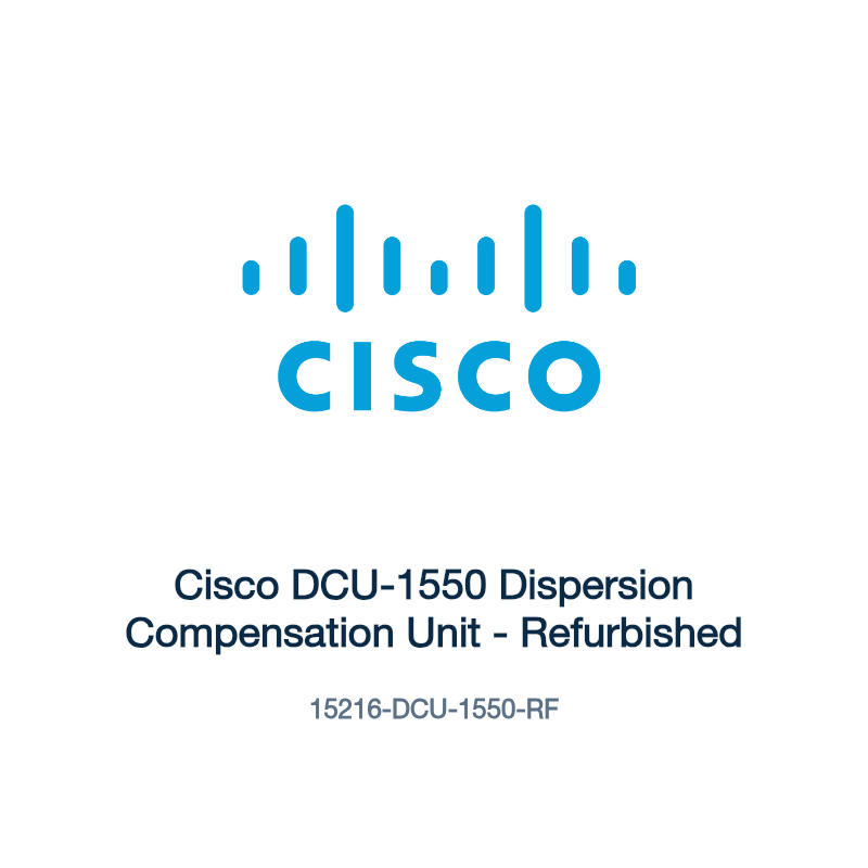 15216-DCU-1550-RF: Cisco DCU-1550 Dispersion Compensation Unit