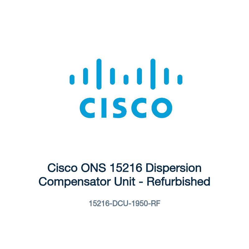 15216-DCU-1950-RF: Cisco ONS 15216 Dispersion Compensator Unit