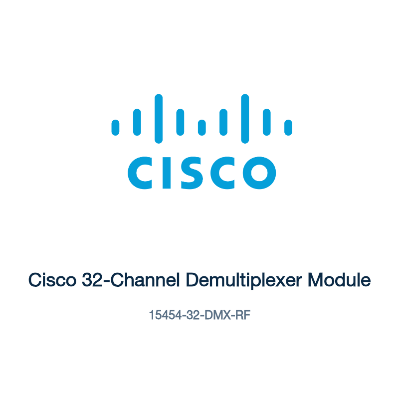 15454-32-DMX-RF: Cisco 32-Channel Demultiplexer Module