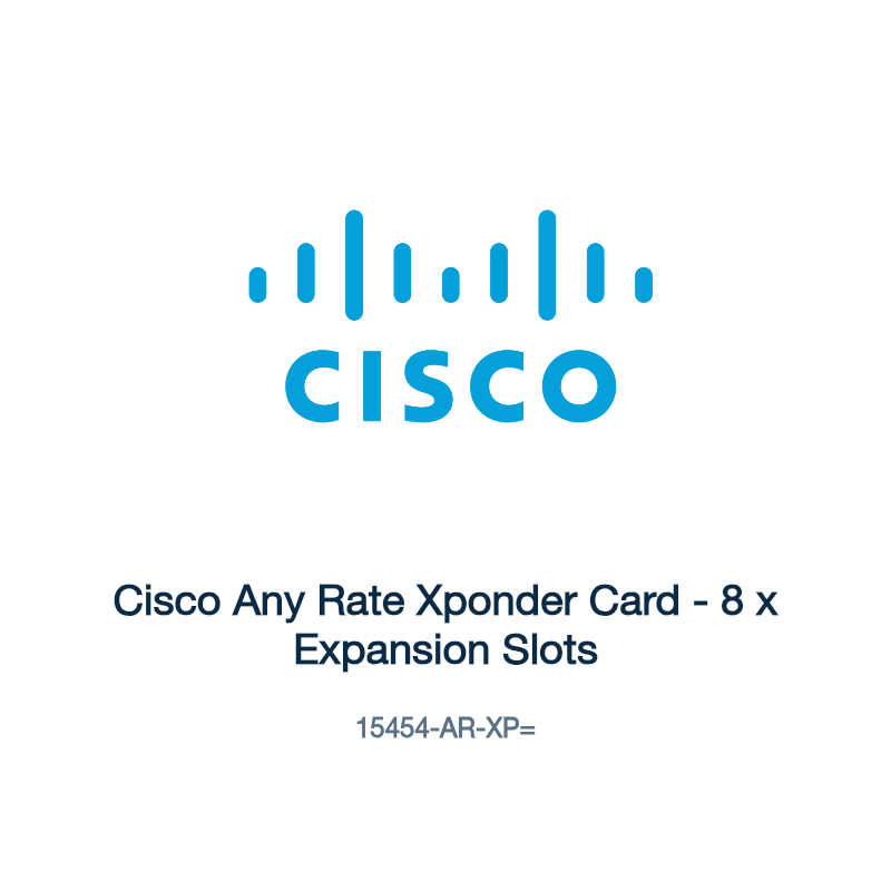 15454-AR-XP=: Cisco Any Rate Xponder Card