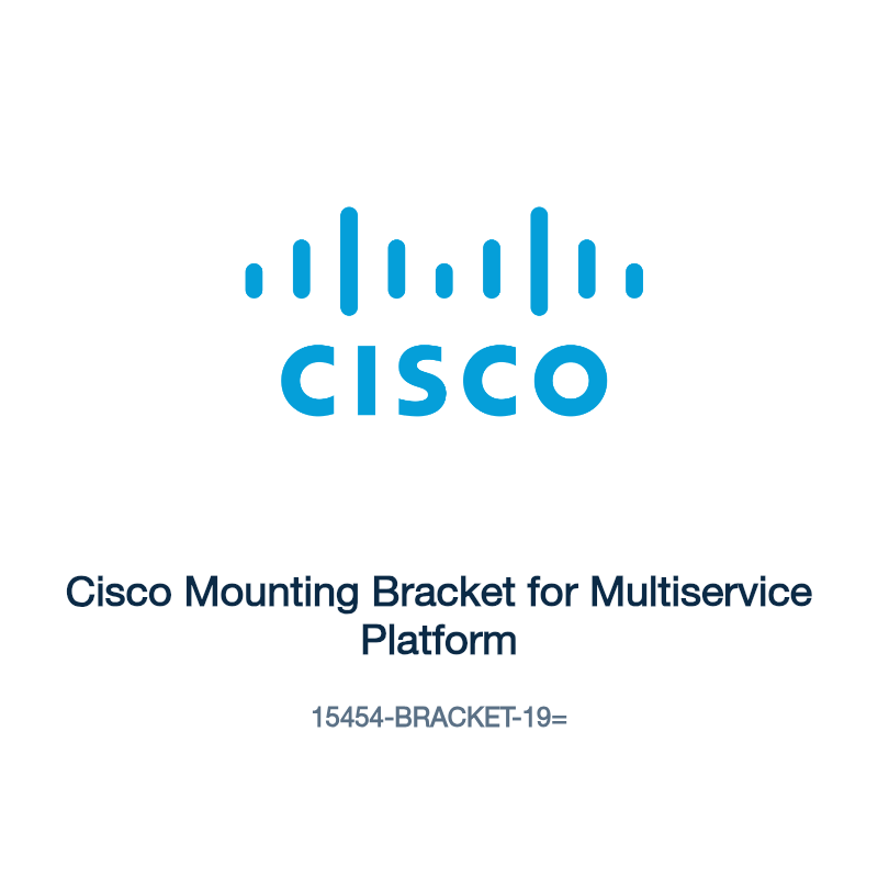 15454-BRACKET-19=: Cisco Mounting Bracket for Multiservice Platform
