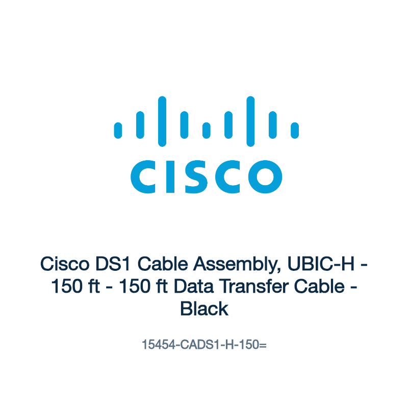 15454-CADS1-H-150=: Cisco DS1 Cable Assembly, UBIC-H