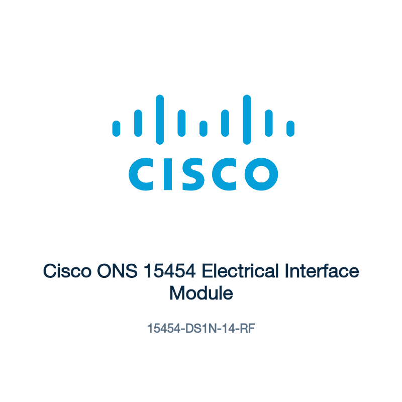 15454-DS1N-14-RF: Cisco ONS 15454 Electrical Interface Module