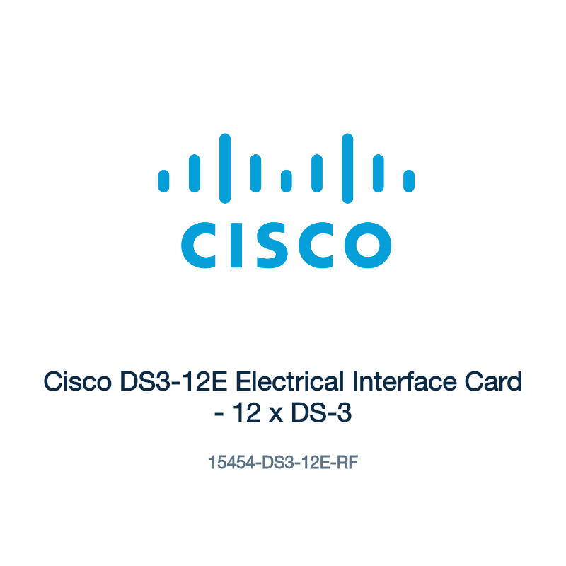 15454-DS3-12E-RF: Cisco DS3-12E Electrical Interface Card